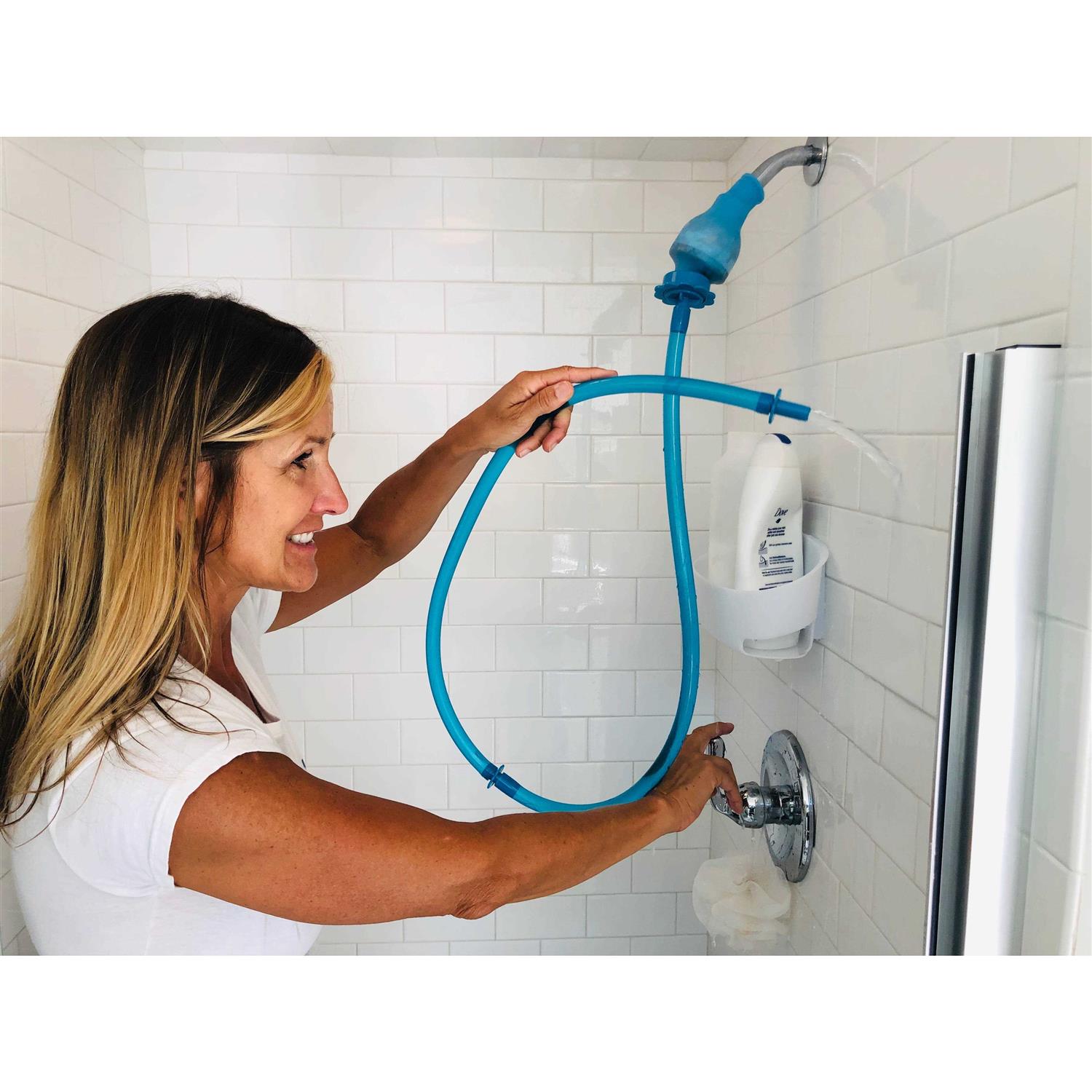 Rinseroo Slip-on, Handheld Showerhead Attachment Hose for Sink and Shower. No Installation - Cheap Fitting