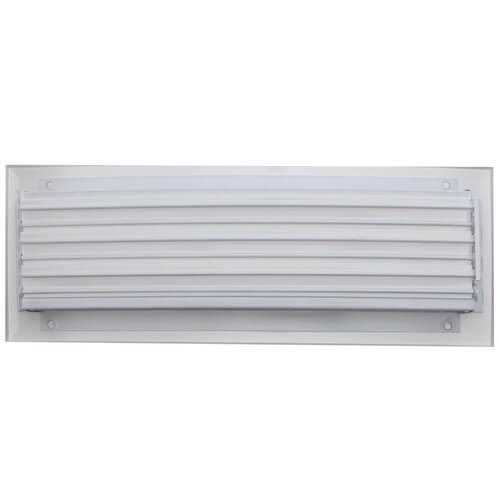 Hart & Cooley 4 White Sidewall/Ceiling Register - Cheap Fitting