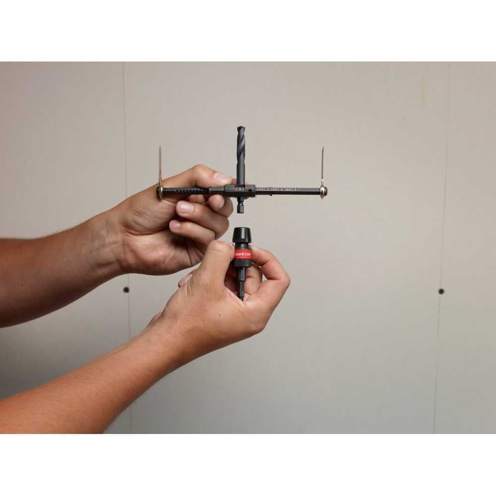 Milwaukee Adjustable Hole Cutter - Cheap Fitting