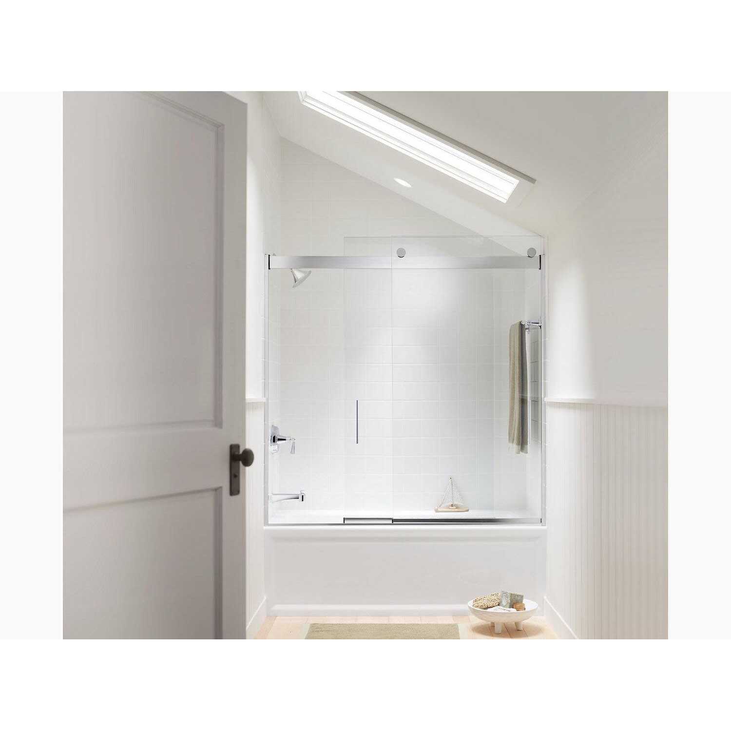 KOHLER Levity Sliding Bath Door - Cheap Fitting