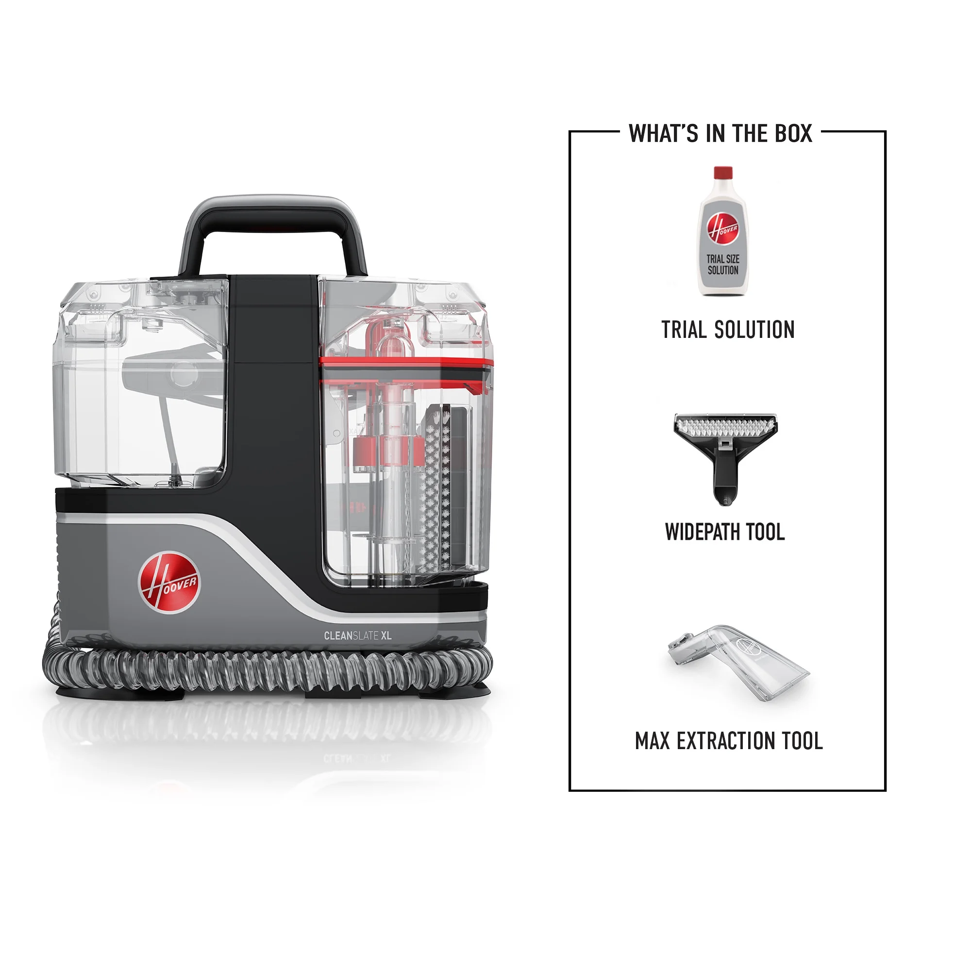 Hoover CleanSlate XL Portable Carpet and Upholstery Pet Spot Cleaner, FH15010V, New - Cheap Fitting