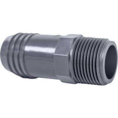Boshart 1-1/2 in. MPT x 1-1/4 in. Insert Reducing Polypropylene Hose Adapter UPPRA-1512 - Cheap Fitting
