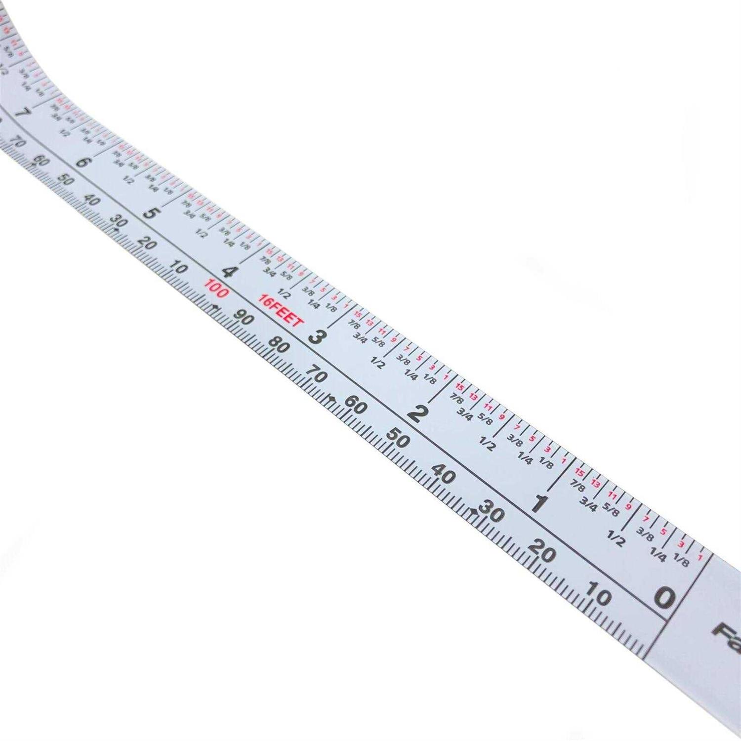 Fastcap 16′ Metric Standard Peel and Stick Measuring Tape - Cheap Fitting