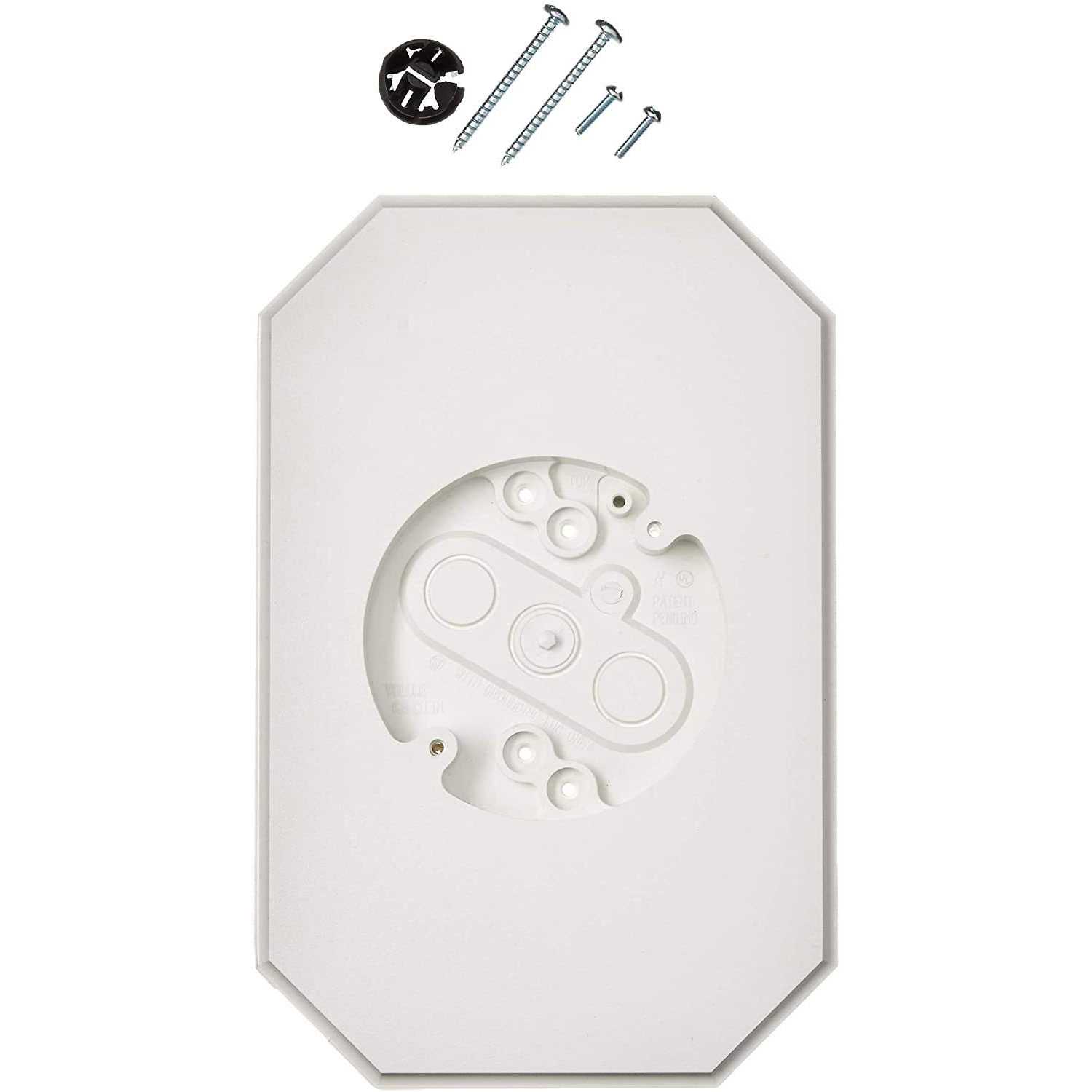 Arlington 8141DBL Siding Mounting Kit with Built-in Box - Cheap Fitting