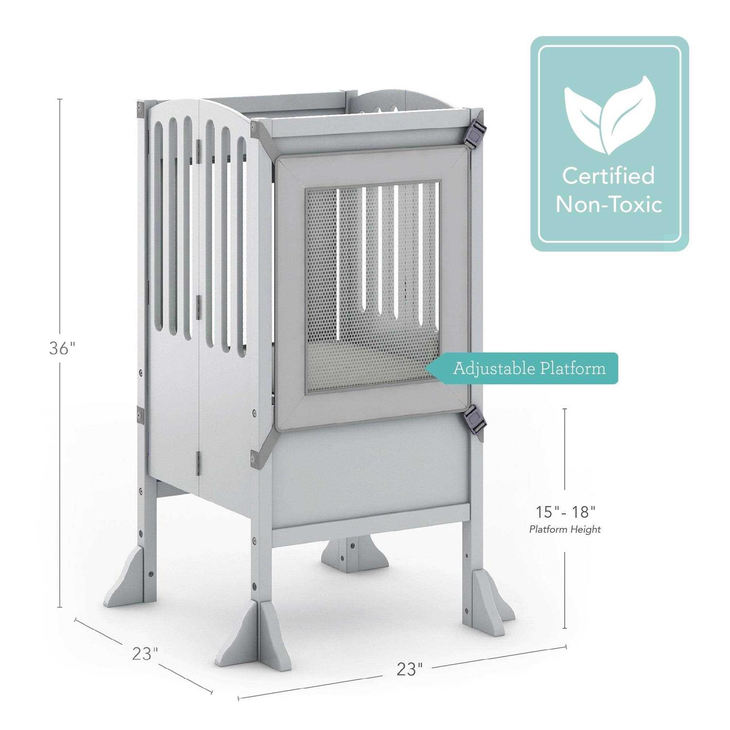 Contemporary Kitchen Helper Step Stool Guidecraft - Cheap Fitting