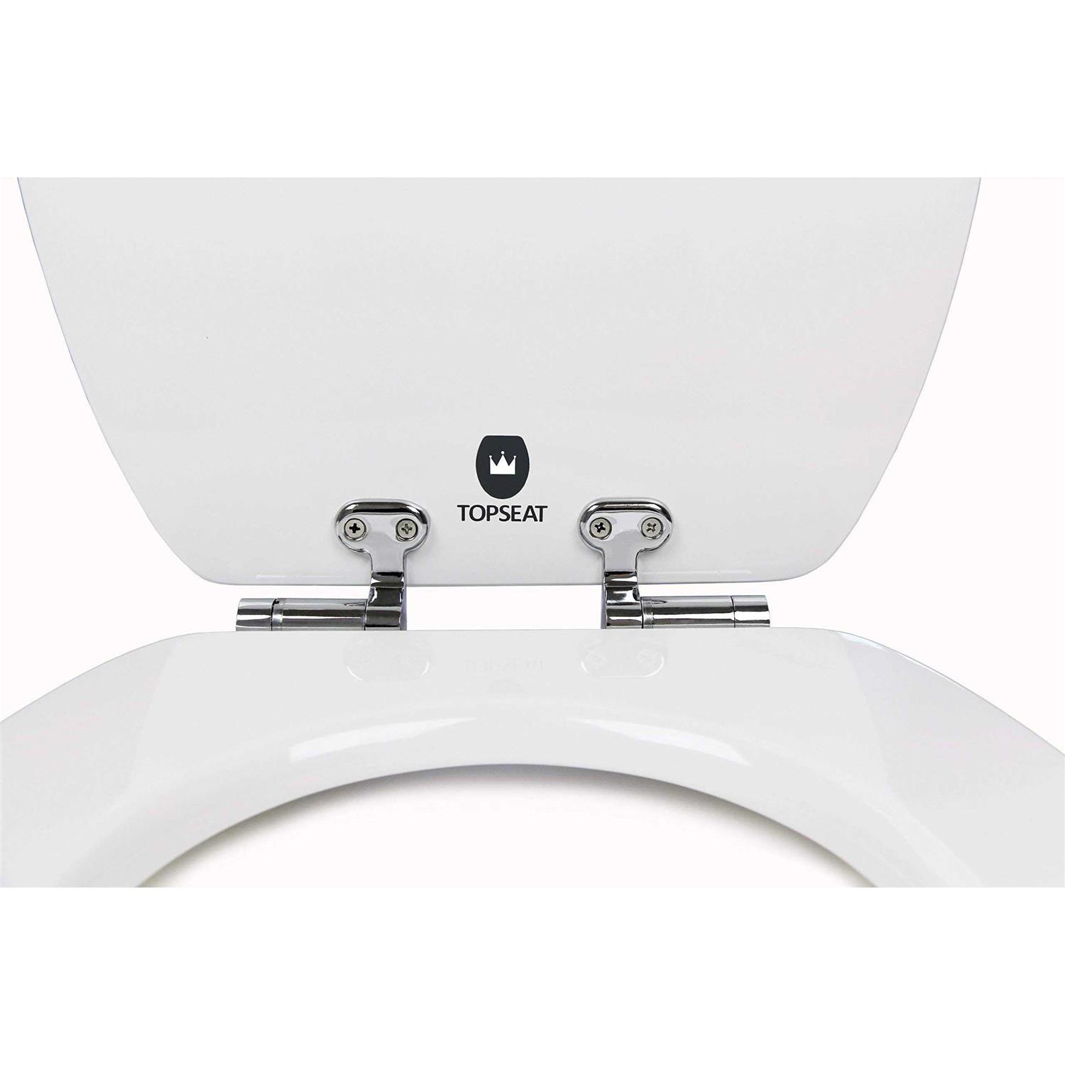 Topseat 6tsue20145sl Elongated Toilet Seat - Cheap Fitting