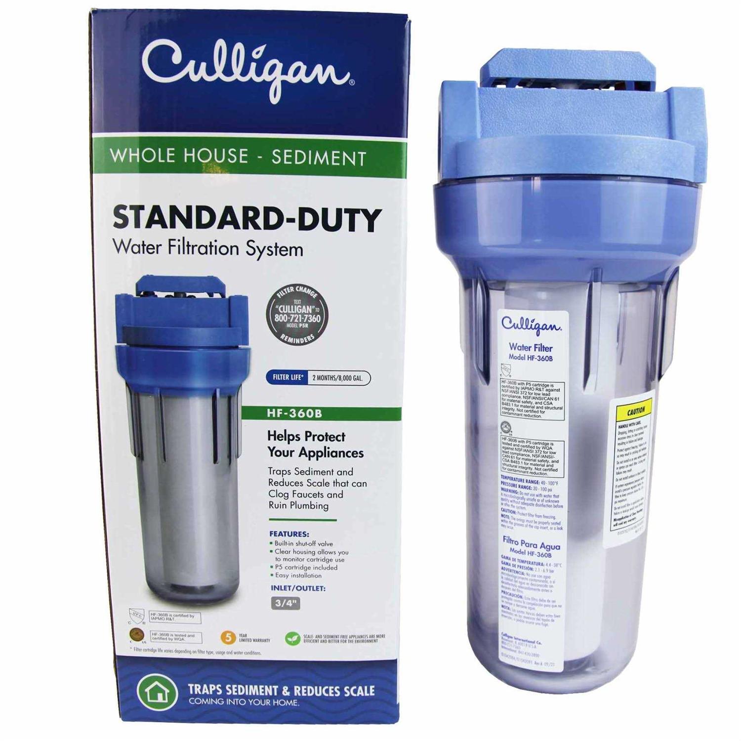 Culligan Water Filter Whole House - Cheap Fitting