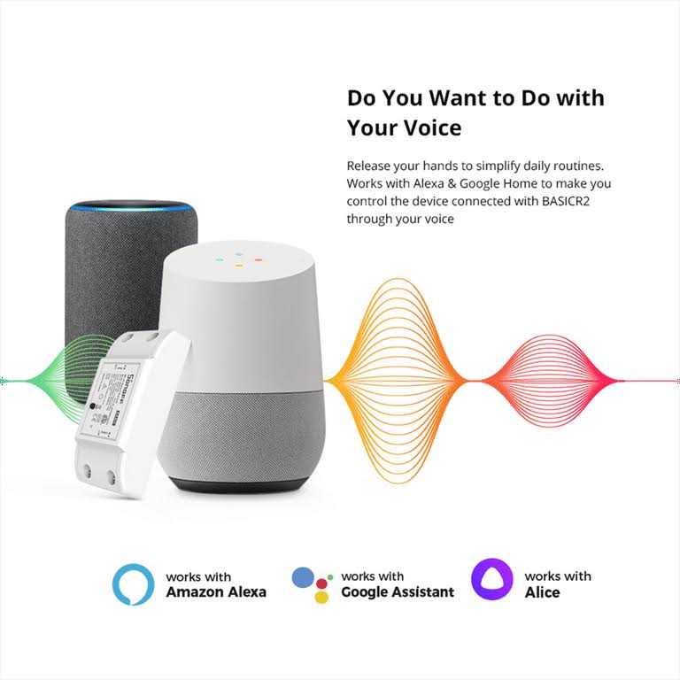 Sonoff BasicR2 10A Smart WiFi Wireless Light Switch Universal DIY Module for Smart Home Automation Solution - Cheap Fitting