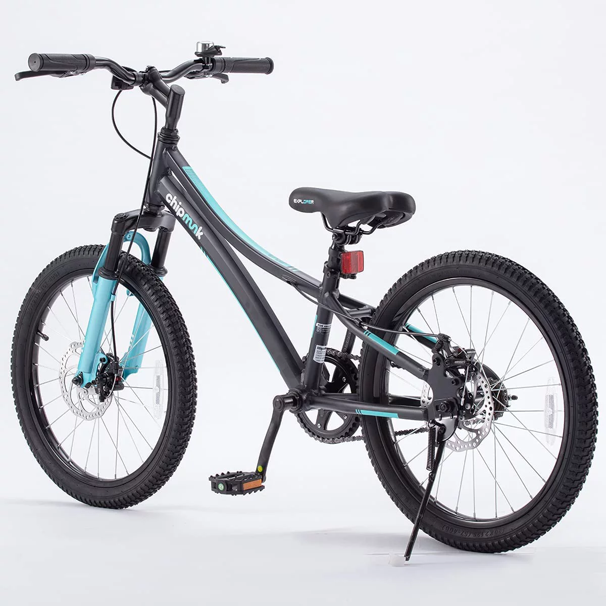 Royalbaby Explorer 20 In. Children's Bicycle, Black and Blue - Cheap Fitting