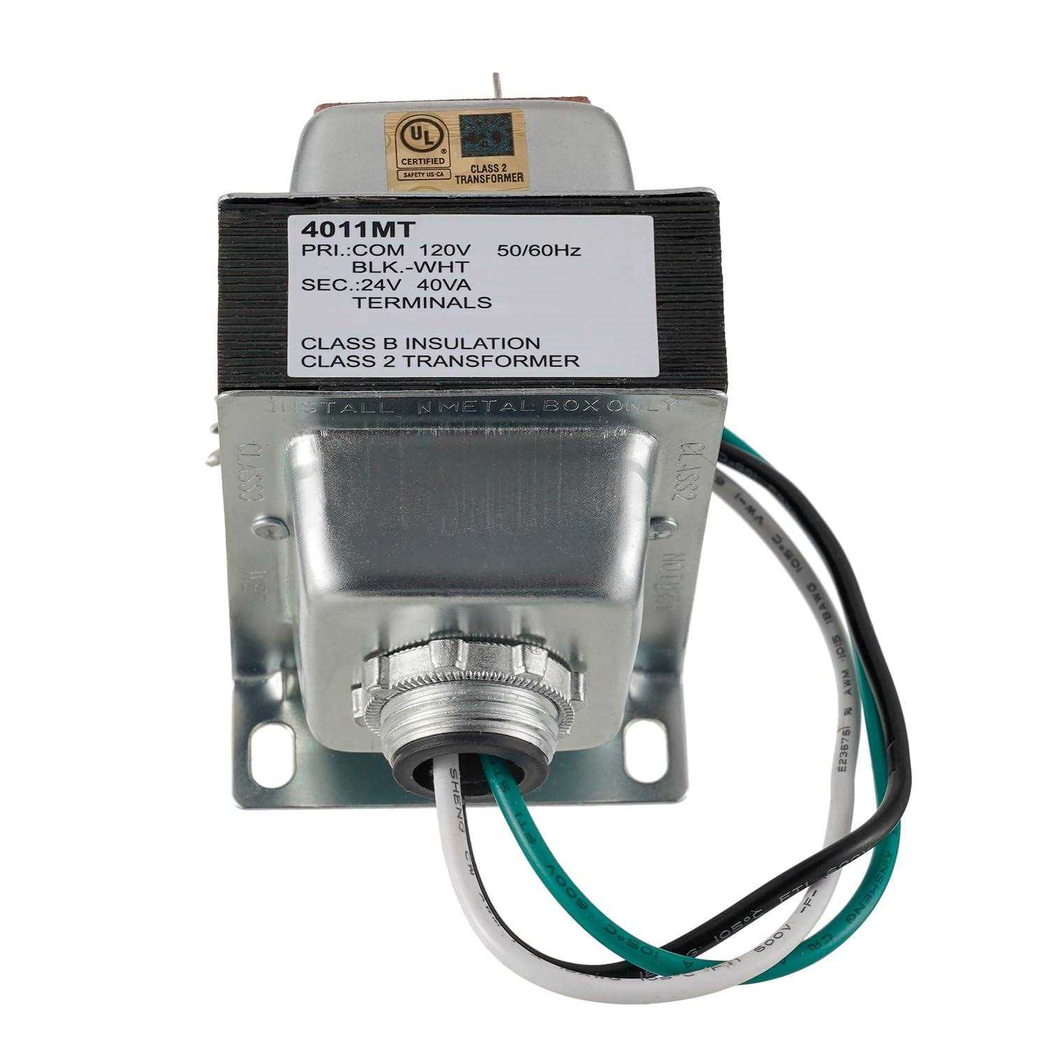 EPLZON 24V 40VA Thermostat and Doorbell Transformer - Cheap Fitting