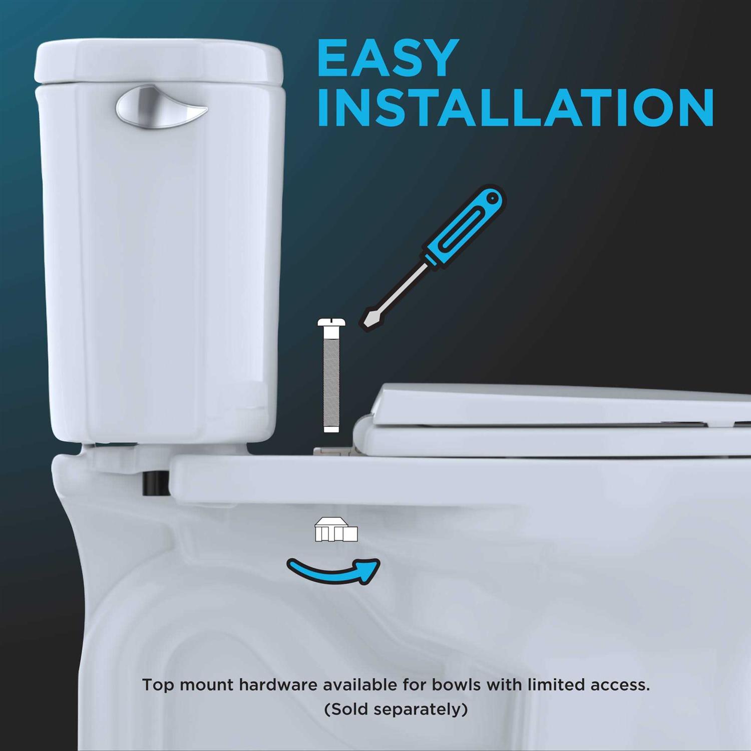 Toto Round SoftClose Toilet Seat SS113# - Cheap Fitting