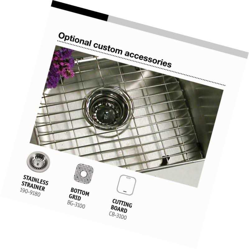 Houzer Bar Sink Stainless Steel - Cheap Fitting