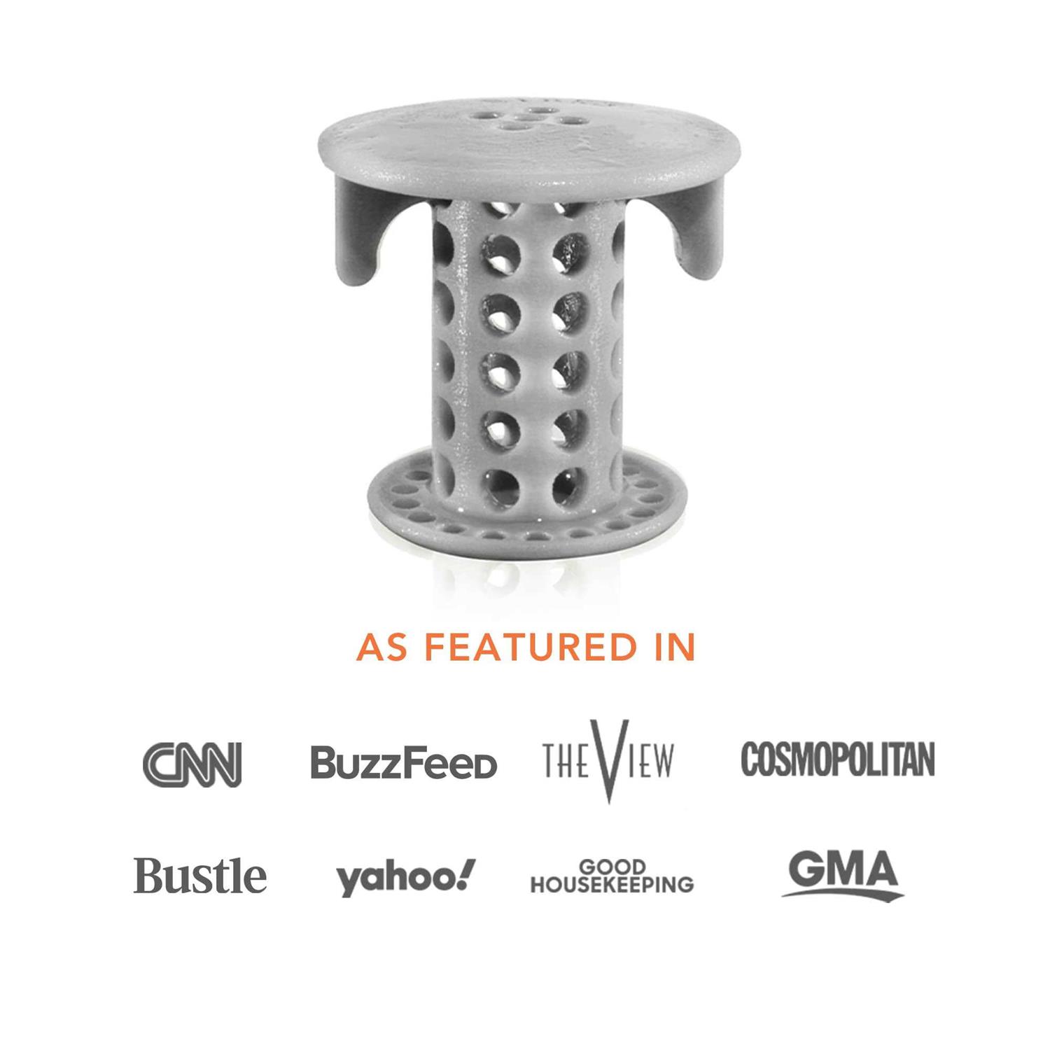 SinkShroom The Revolutionary Sink Drain Protector Hair Catcher/Strainer/Snare - Cheap Fitting