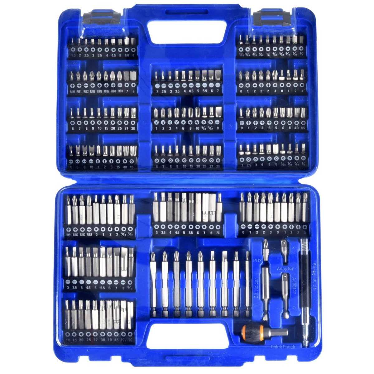 Westward 1VXP2 Screwdriver Bit Set - Cheap Fitting