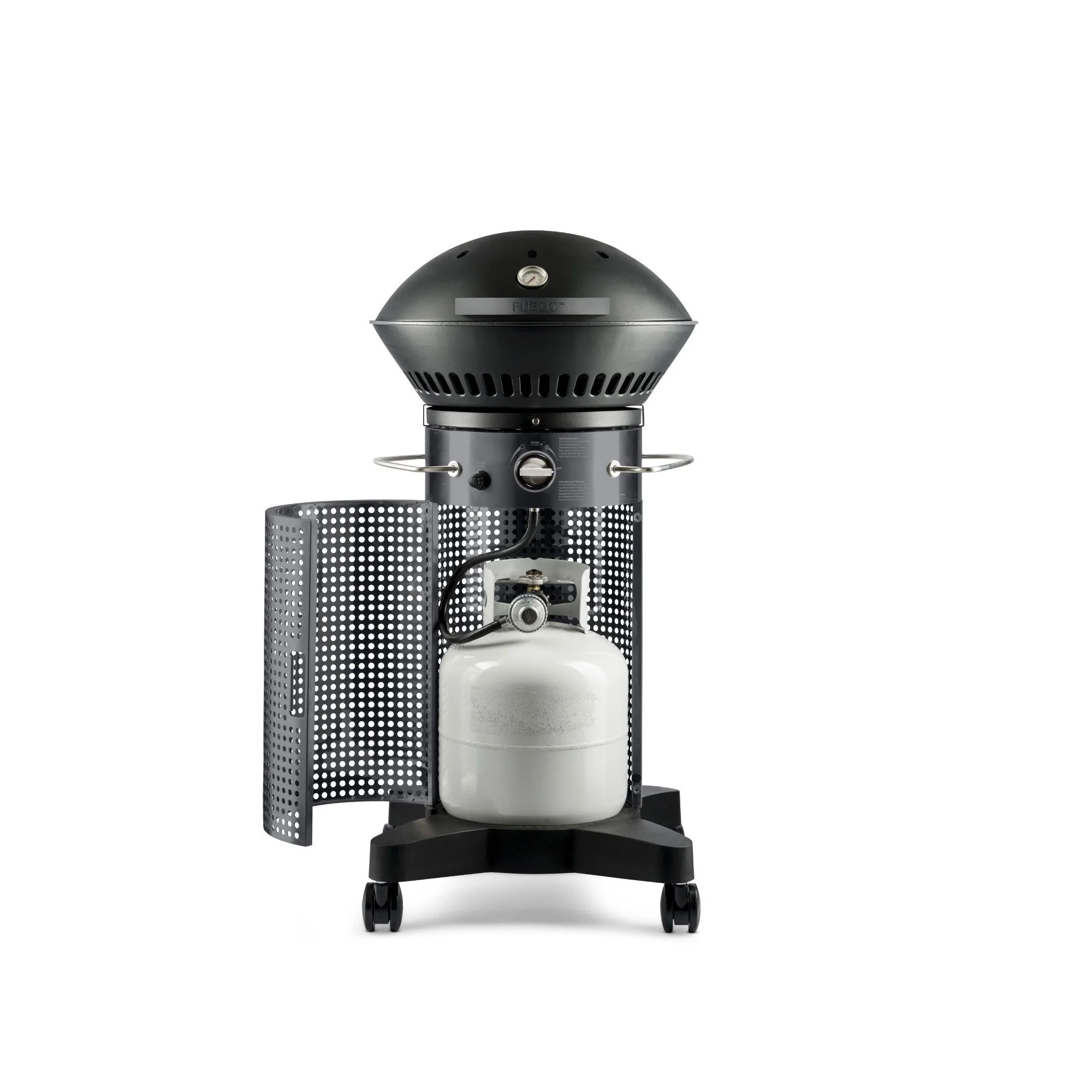 Fuego Living Element 2-Burner Propane Gas Grill - Cheap Fitting