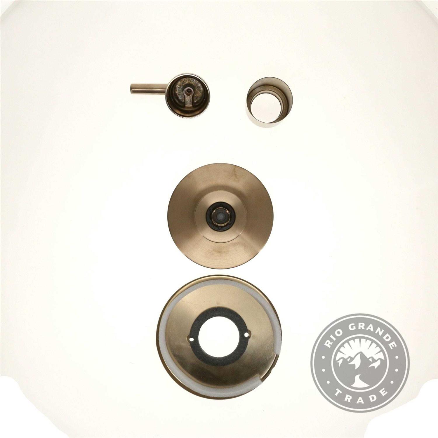 Delta DSS-Trinsic-1401 Monitor 14 Series Single Function Pressure Balanced Shower System with Shower Head and Hand Shower – Includes Rough-In Valves - Cheap Fitting