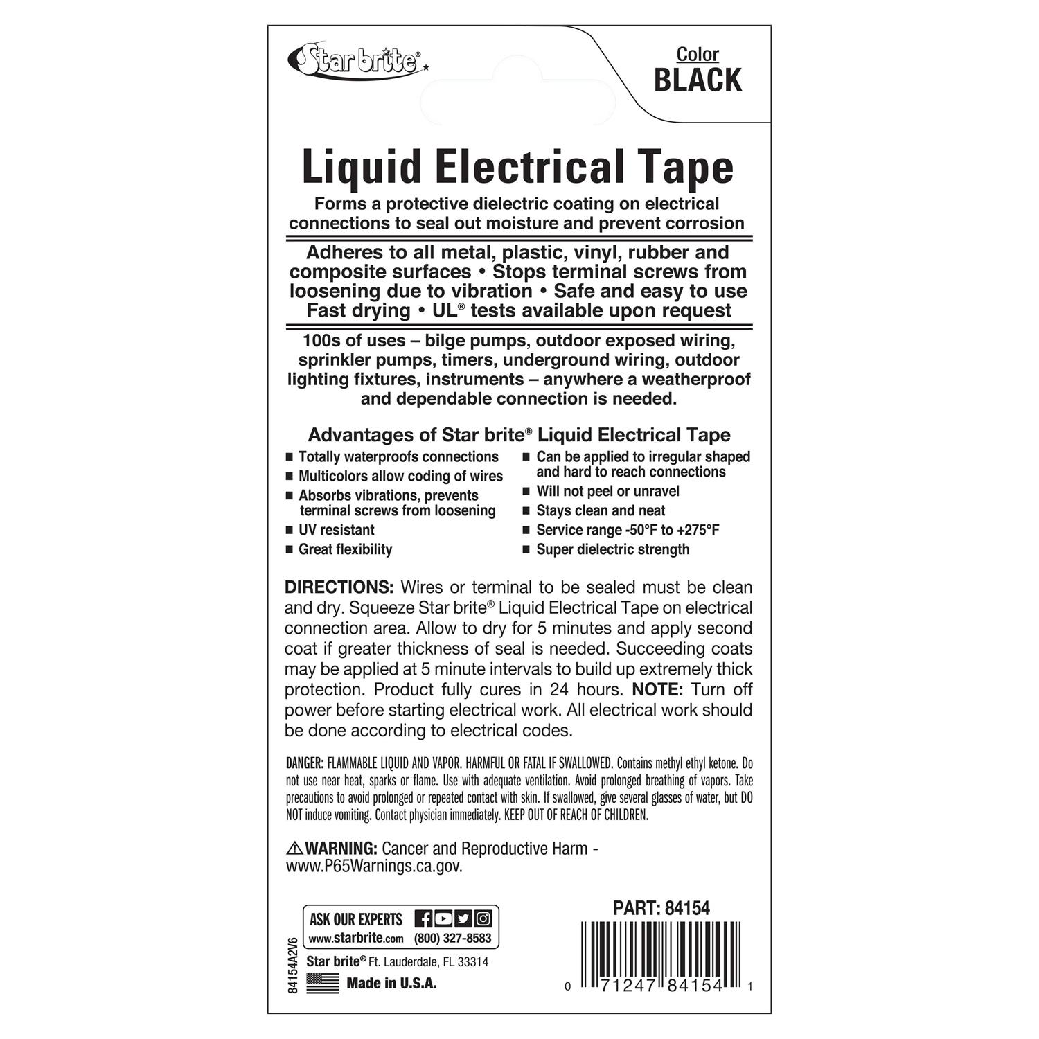 Star Brite Liquid Electrical Tape - Cheap Fitting