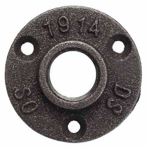 Floor Flange Home TZH Malleable iron Pipe Fittings for Industrial vintage style - Cheap Fitting