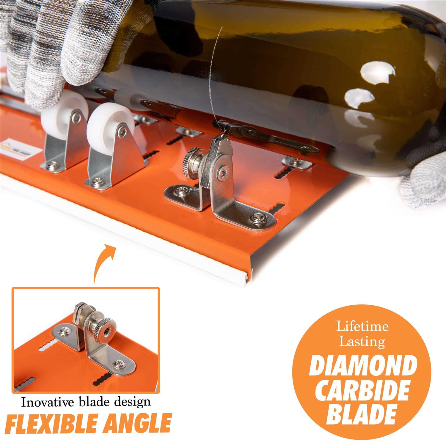 DIY Glass Bottle Cutter Kit PRO - Cheap Fitting