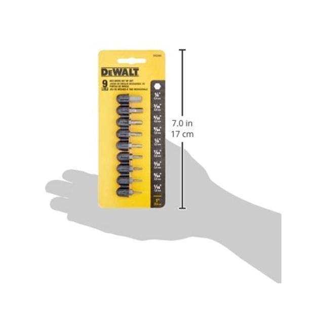 Dewalt DW2068 Hex Bit Set - Cheap Fitting
