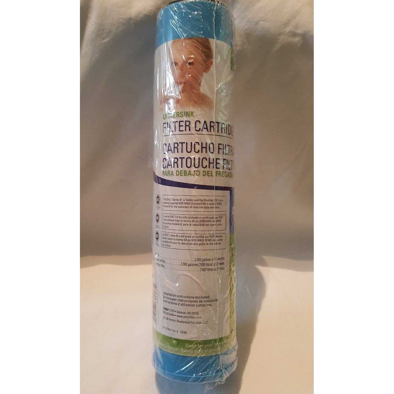 Pentair OMNIFilter GAC1-SS6-S06 Filter Cartridge - Cheap Fitting