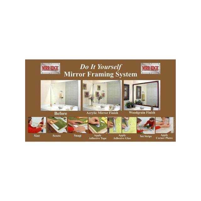 Mirredge Strips,Cherry Walnut,59 1/2 in W,PK2 45260 - Cheap Fitting