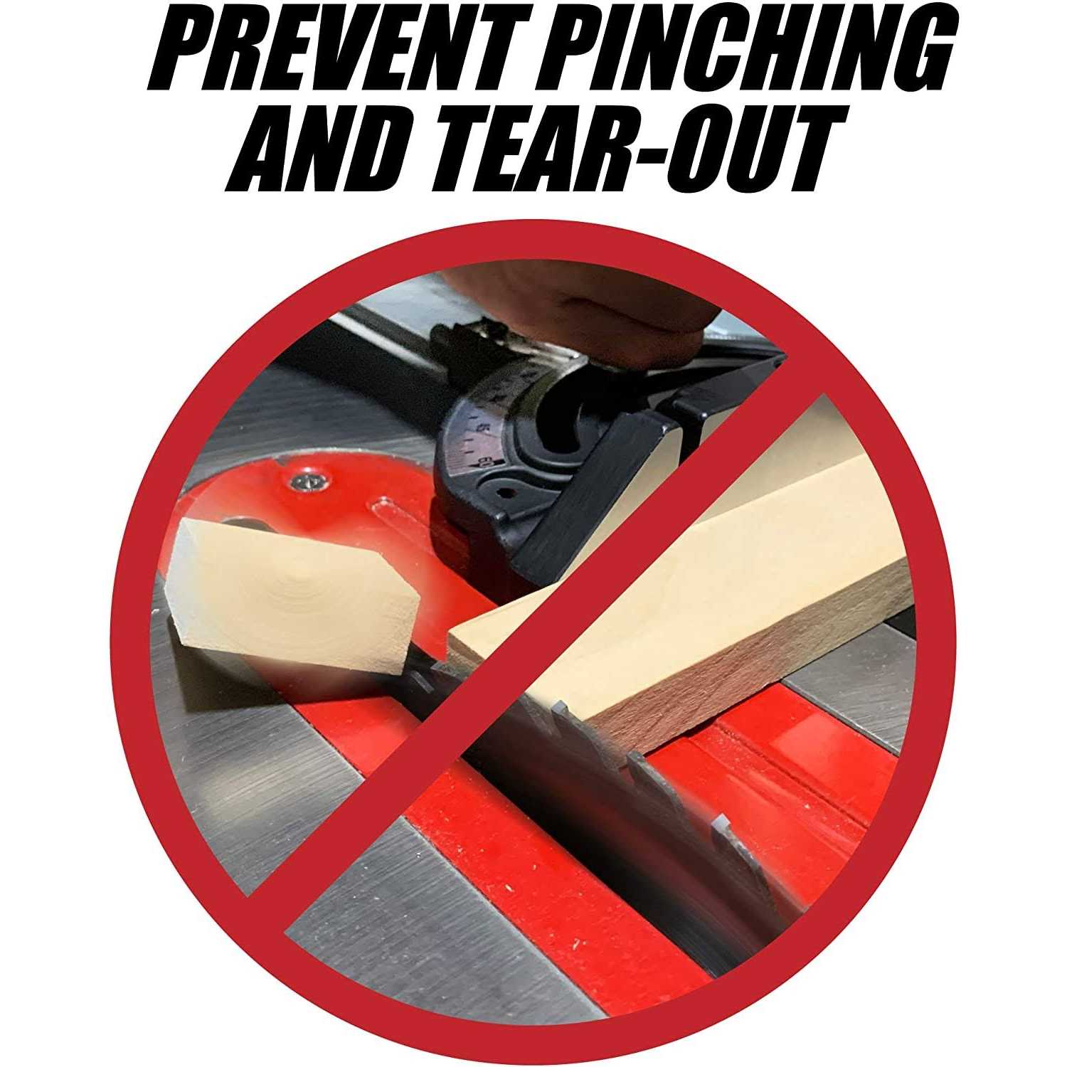 Peachtree Woodworking Supply Delta Uni / Contractor & Large Grizzly Phenolic Zero Clearance Insert / Dado Throat Plate - Cheap Fitting