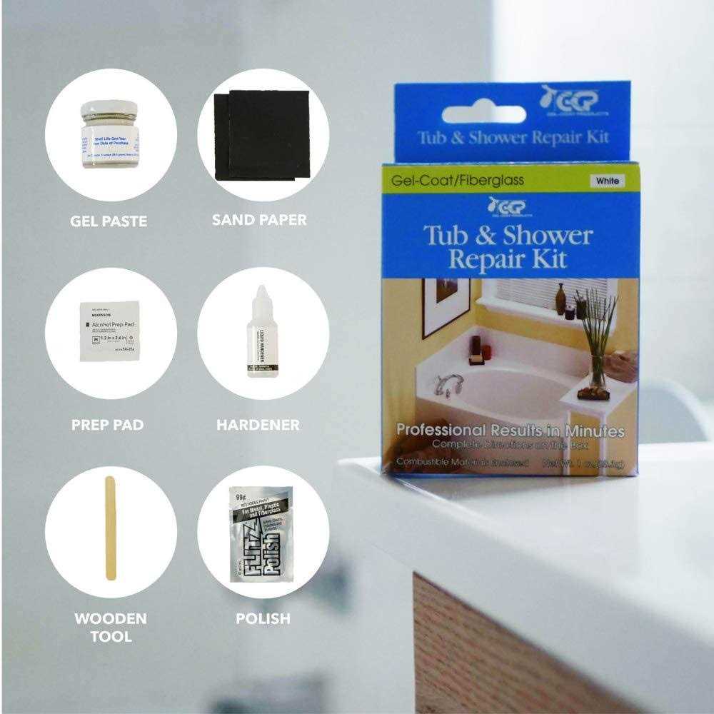 Gelcoat Products 58-204 Tub and Shower Repair Kit Sealers - Cheap Fitting