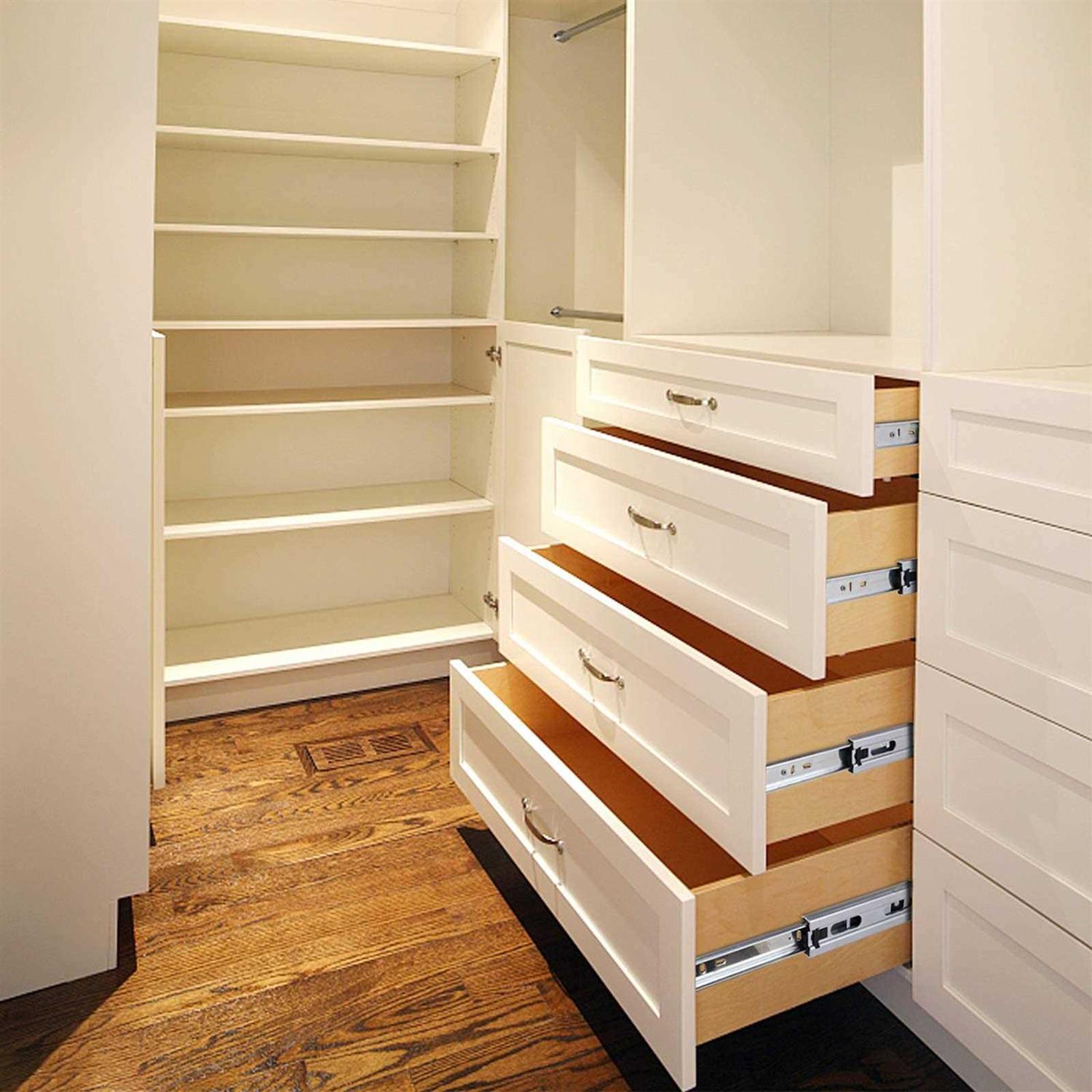 Full Extension Soft Close Ball Bearing Side Mount Drawer Slides - Cheap Fitting