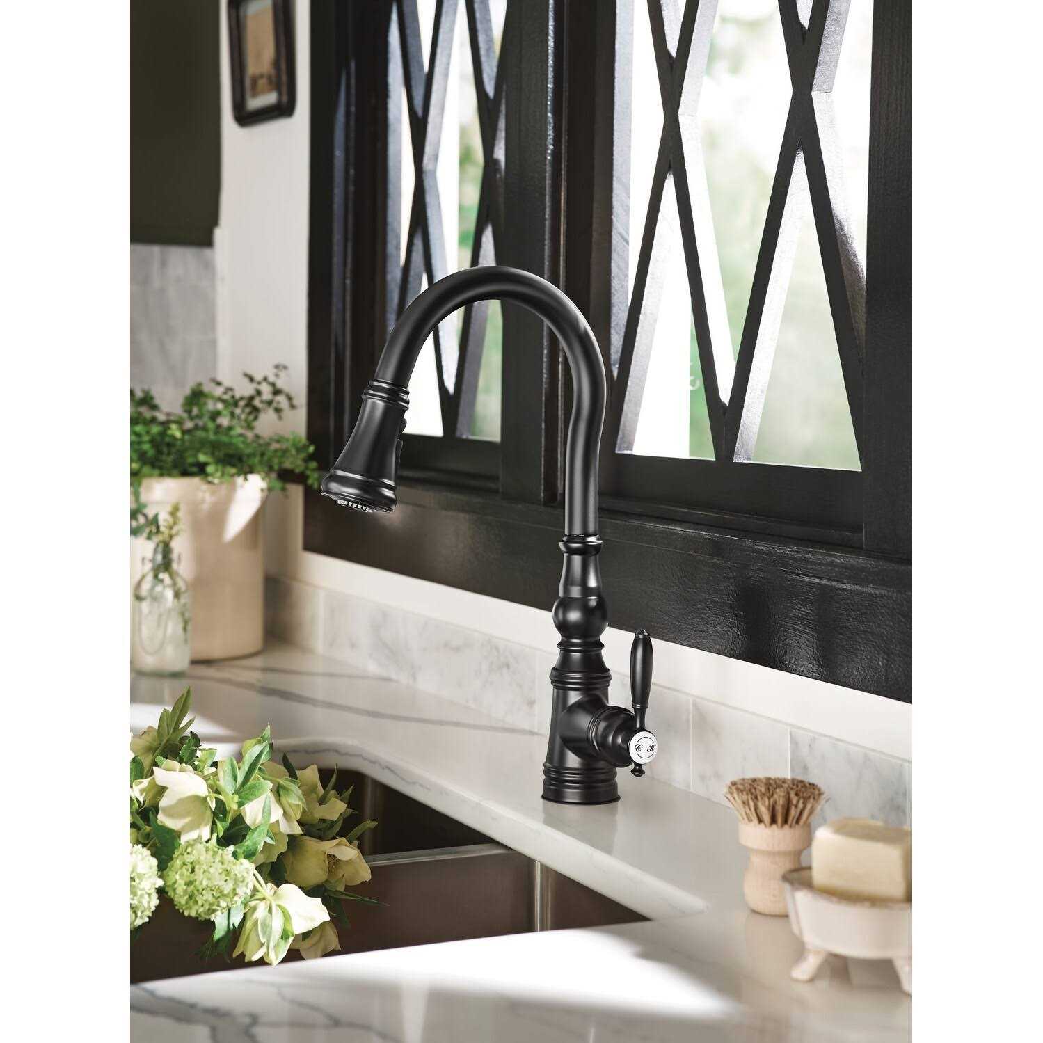Moen S73004 Weymouth One-Handle Pulldown Kitchen Faucet - Cheap Fitting