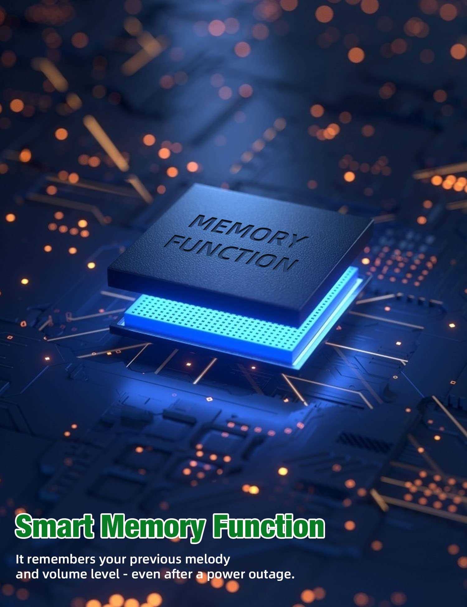 AIDA Lighted Wireless Doorbell Home Waterproof Doorbell 1,000ft Range - Cheap Fitting