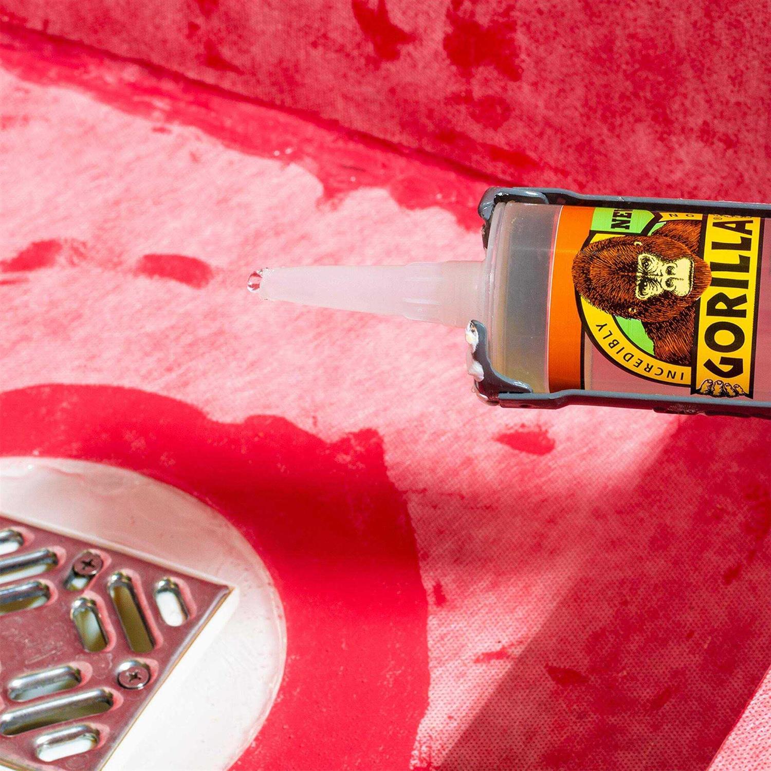 Gorilla Max Strength Clear Construction Adhesive - Cheap Fitting