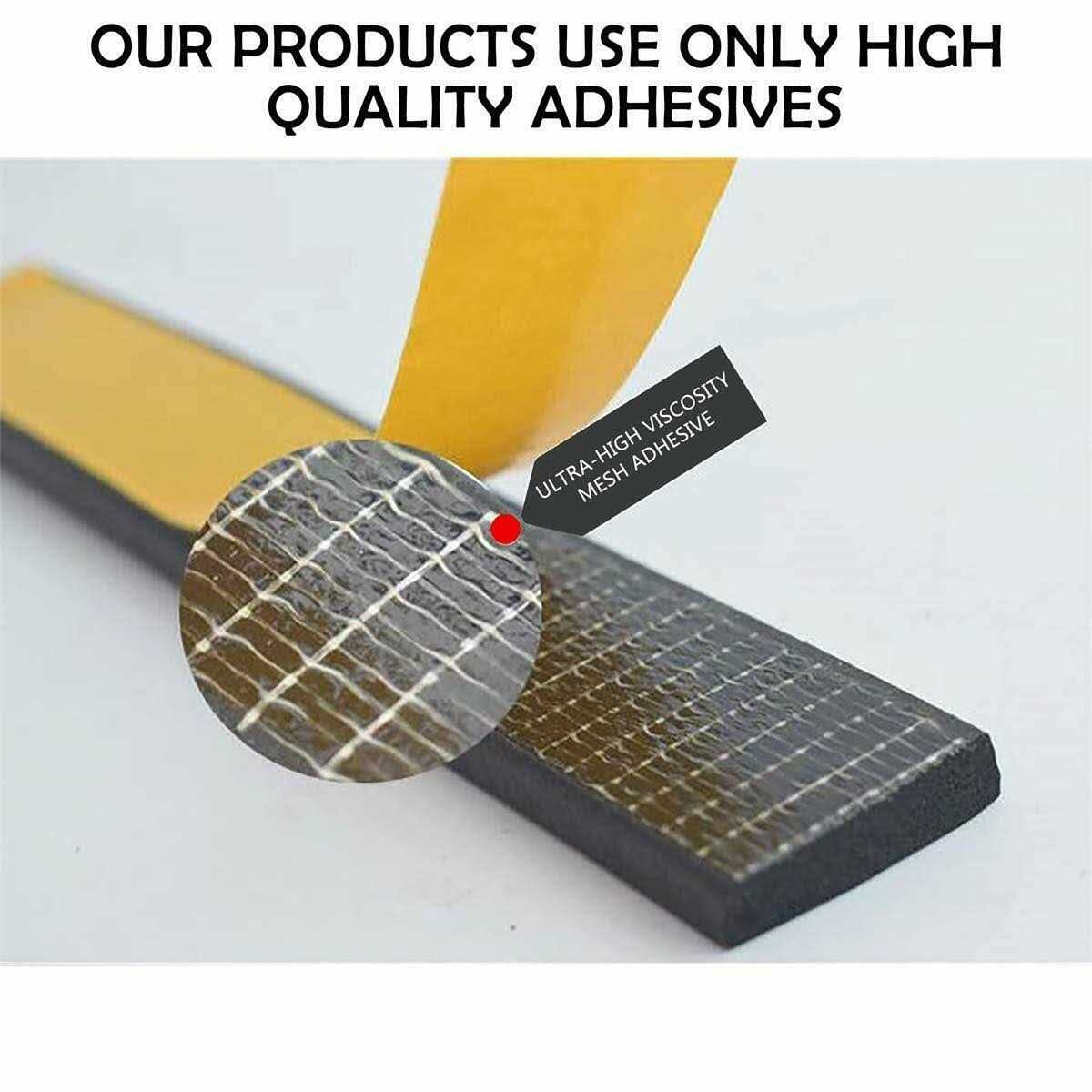 Weather Rolls, 1/2 Inch Wide X Thick Weather Stripping High Density Foam Tape - Cheap Fitting