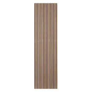 Ejoy VinylCladding_ACP_020_94x24 94 in. x 23.6 in x 0.8 in. Acoustic Vinyl Wall Cladding Siding Board in American Oak - Cheap Fitting