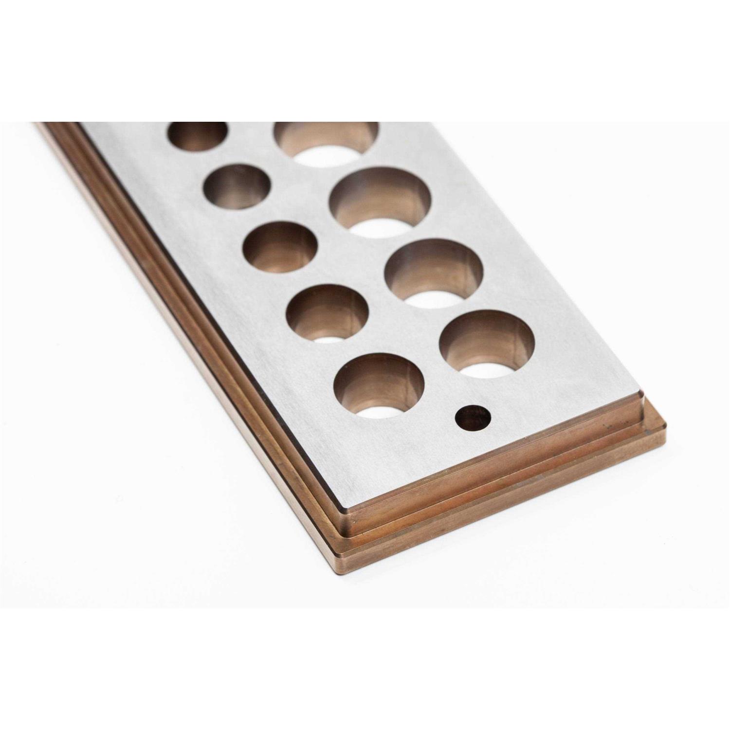 DFM Tool Works DFM A2 Steel Dowel Plate 17 Holes Made In Usa - Cheap Fitting