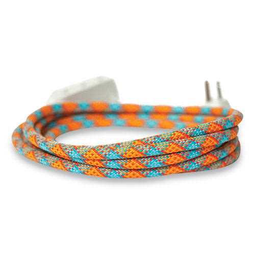 360 Electrical Habitat Braided Extension Cord - Cheap Fitting