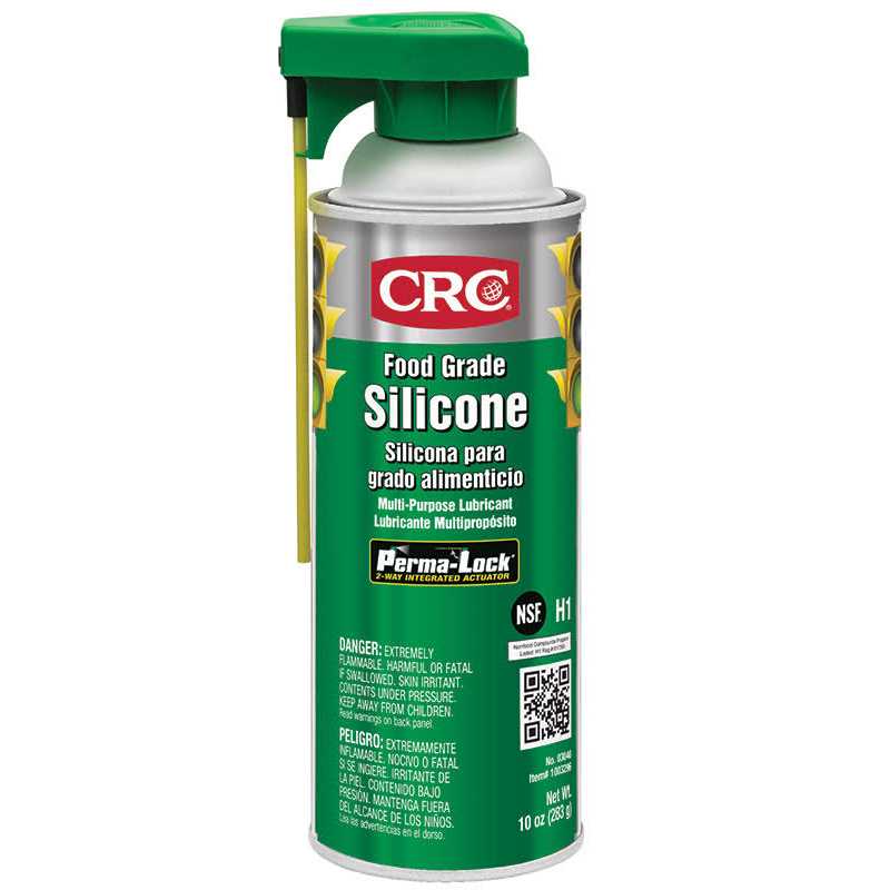 CRC Food Grade Silicone Lubricant - Cheap Fitting