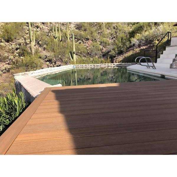 NewTechWood UltraShield Naturale Cortes 1 in. x 6 in. x 8 ft - Cheap Fitting