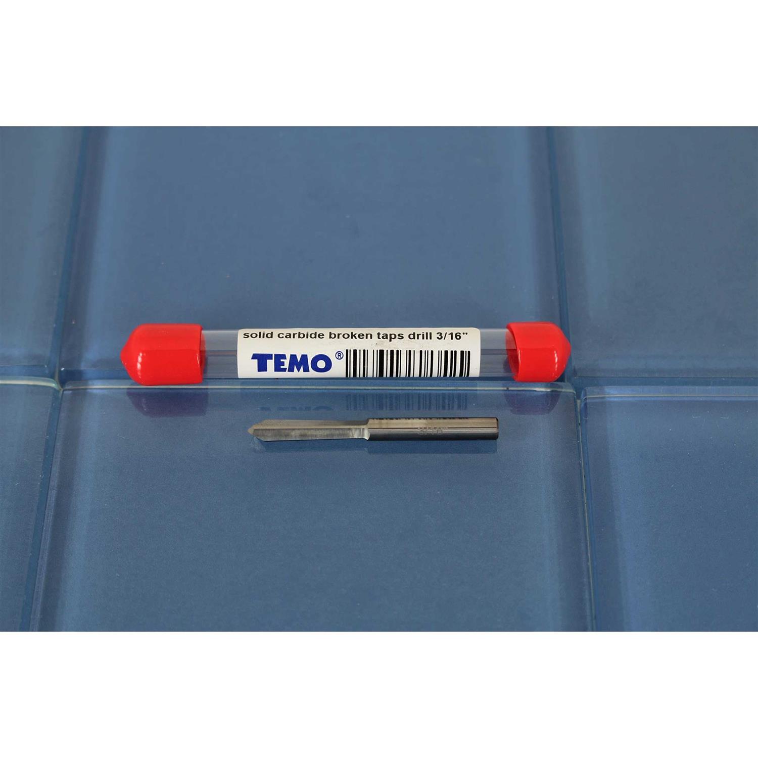 TEMO Solid Carbide Broken Taps Drill Extractor - Cheap Fitting