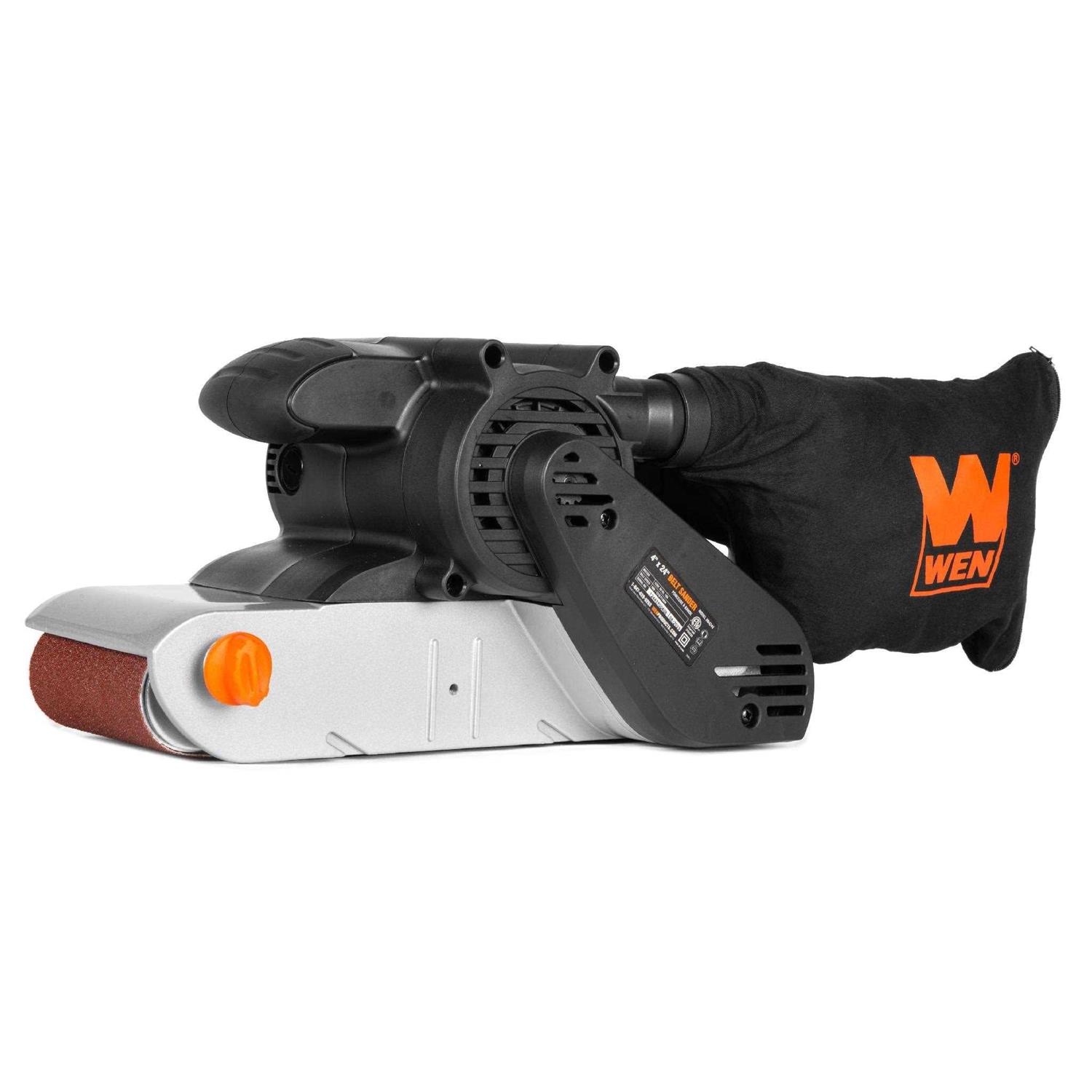 WEN 10-Amp 4-by-24-Inch Variable Speed Combination Handheld and Benchtop Belt Sander - Cheap Fitting