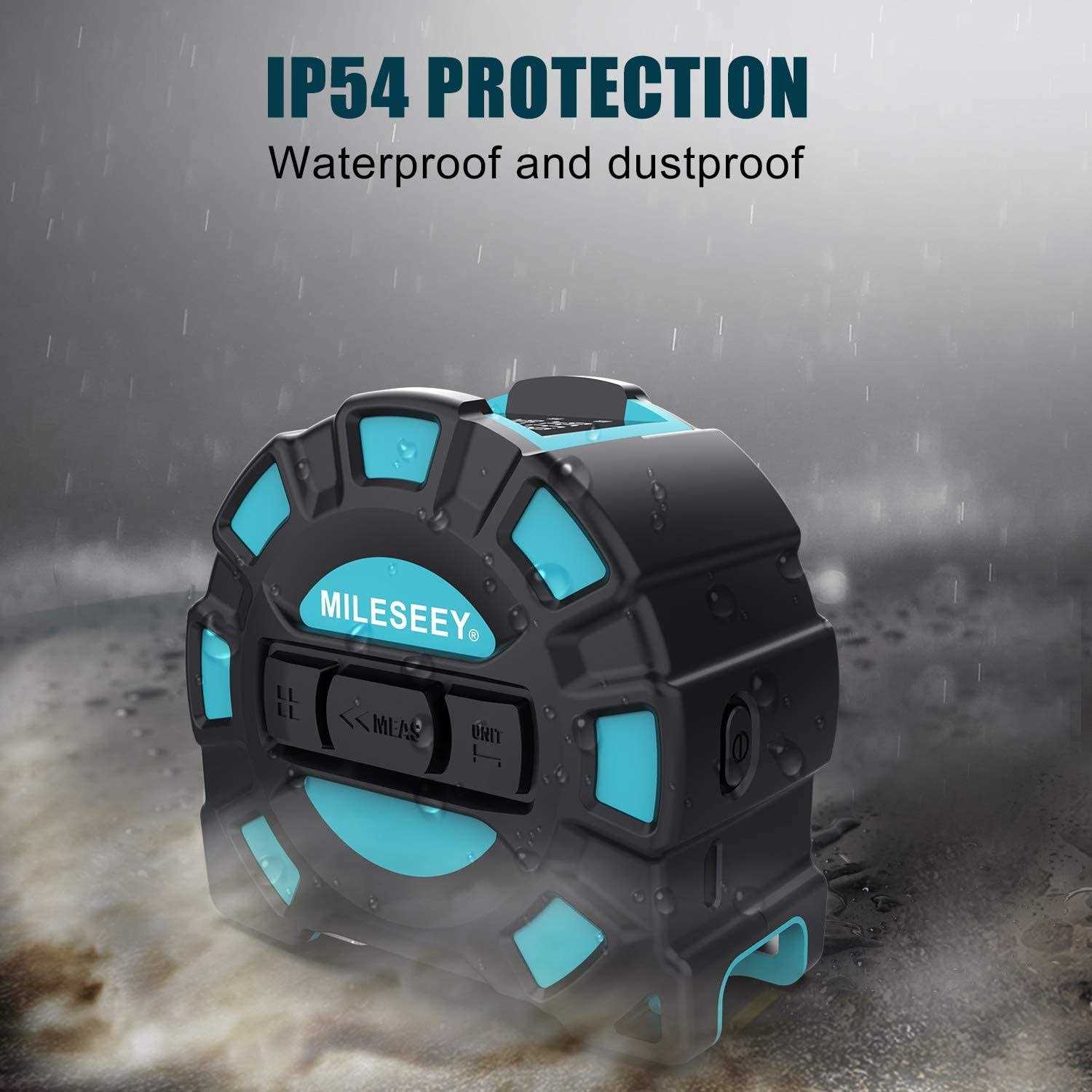 Laser Tape Measure 2-in-1, by RockSeed Rechargeable Laser Measure 131 ft, Tape Measure 16 ft with Multifunctional Buttons, M/In/Ft Unit Switch, HD LCD - Cheap Fitting