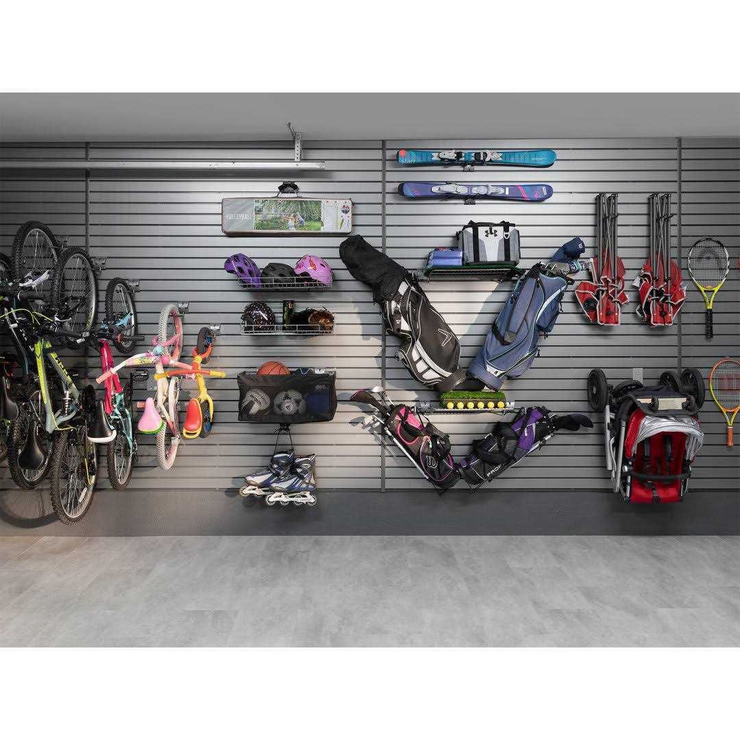 40 Sq. ft. PVC Slatwall, Silver – NewAge Products 51777 - Cheap Fitting