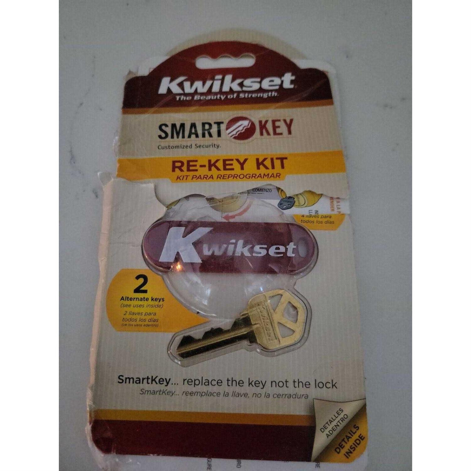Kwikset Re-Key Kit - Cheap Fitting