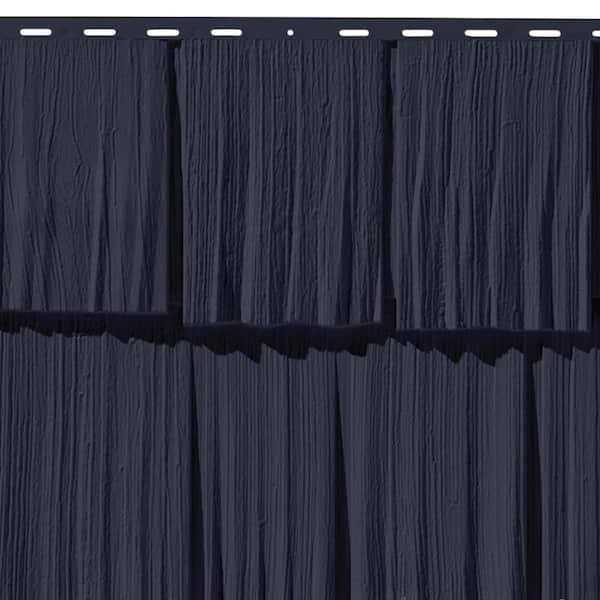 NovikShake 18.8 in. x 48.4 in. HS Hand Split Shake Polymer Siding - Cheap Fitting