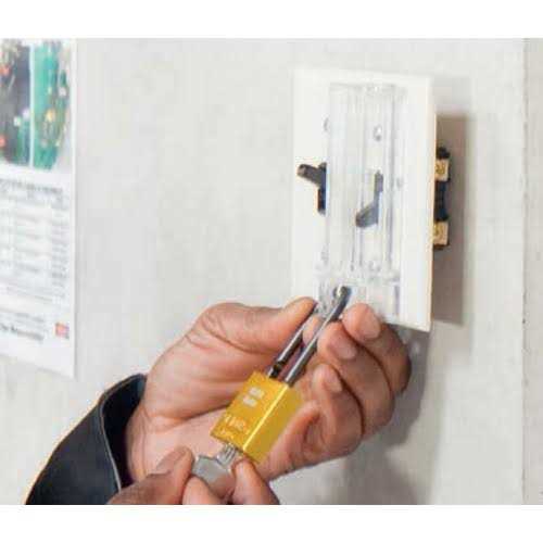 Abus E250 Wall Switch Safety Lockout - Cheap Fitting