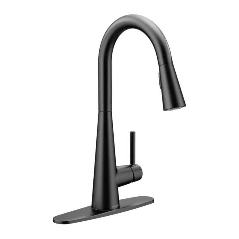 Moen Sleek One-Handle High Arc Pulldown Kitchen Faucet 7864BG - Cheap Fitting