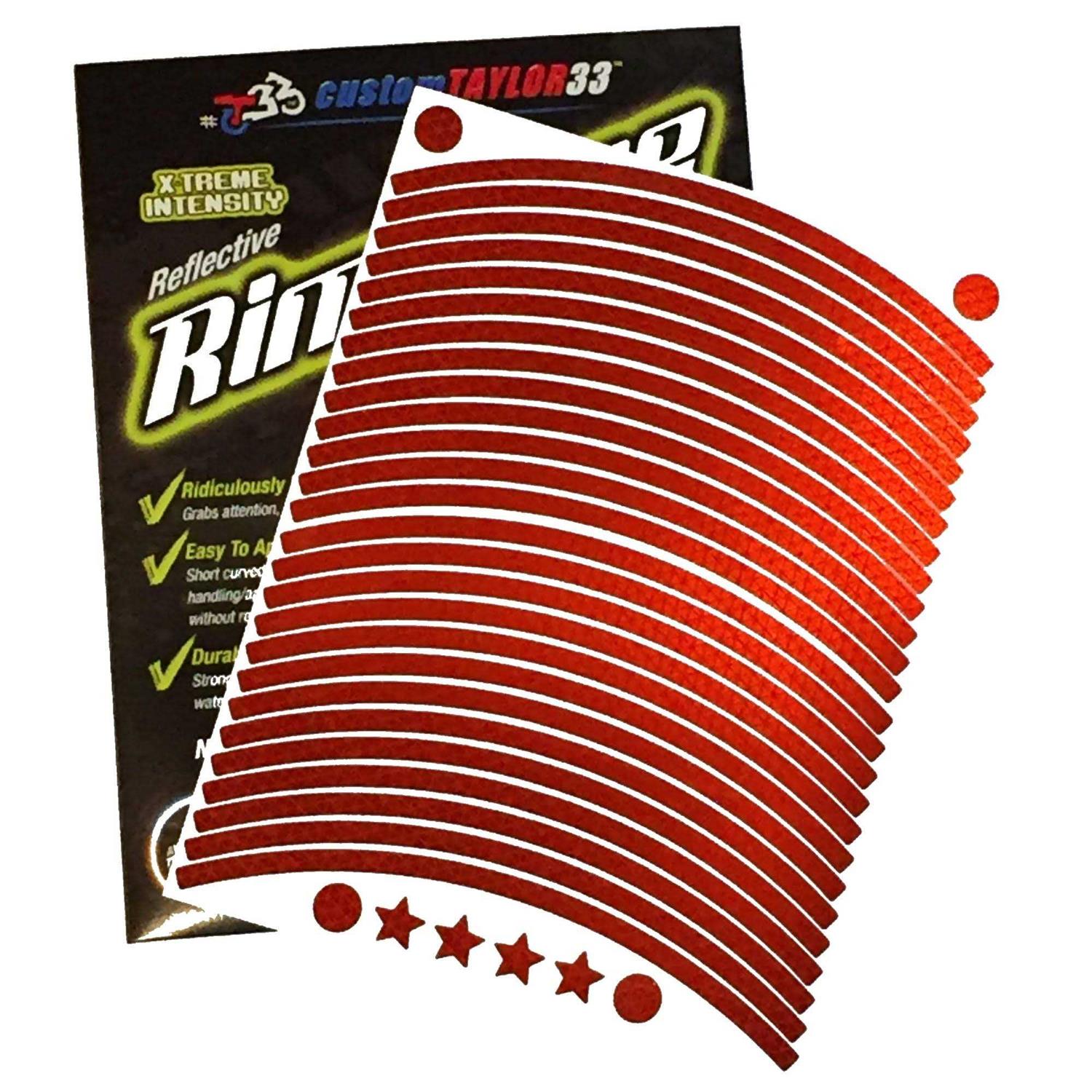 customTAYLOR33 High Intensity Grade Reflective Copyrighted Safety Rim Tapes - Cheap Fitting