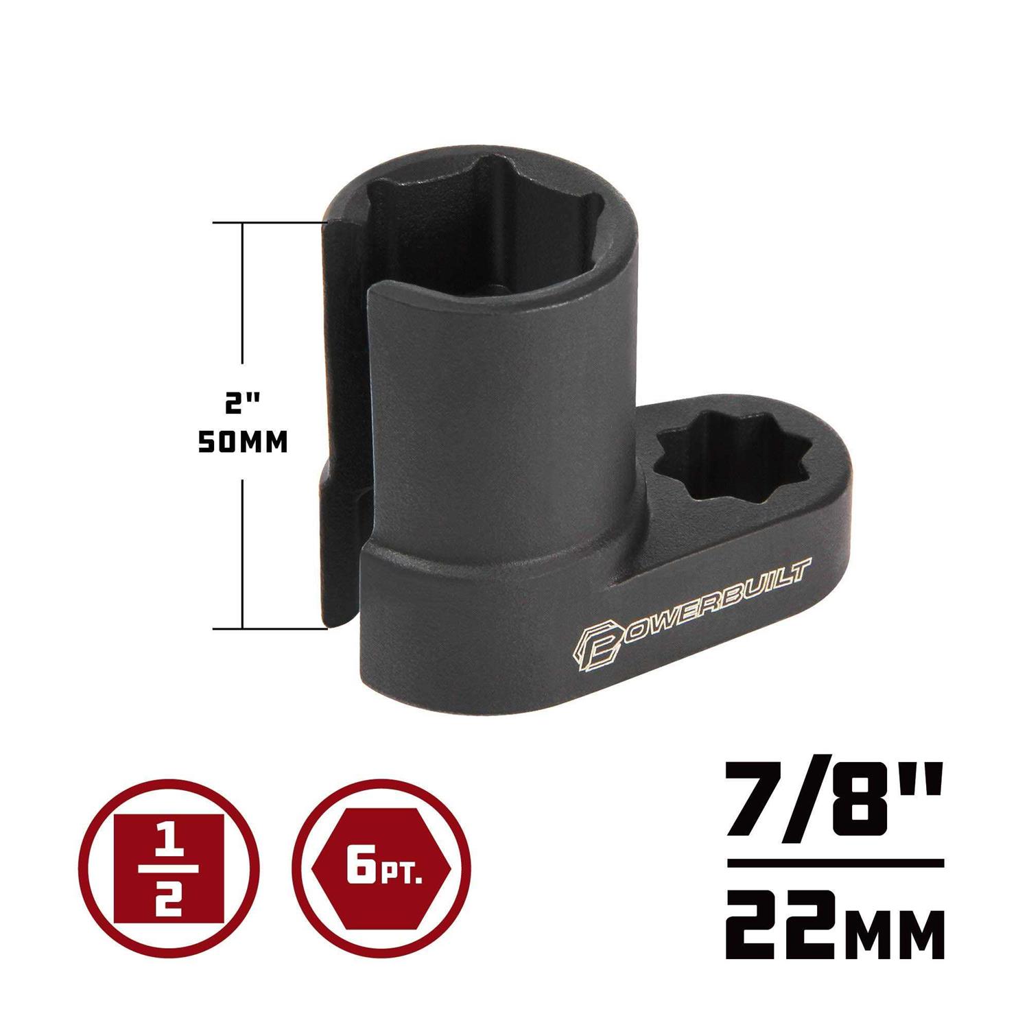 Powerbuilt Oxygen Sensor Socket Set 648625 - Cheap Fitting