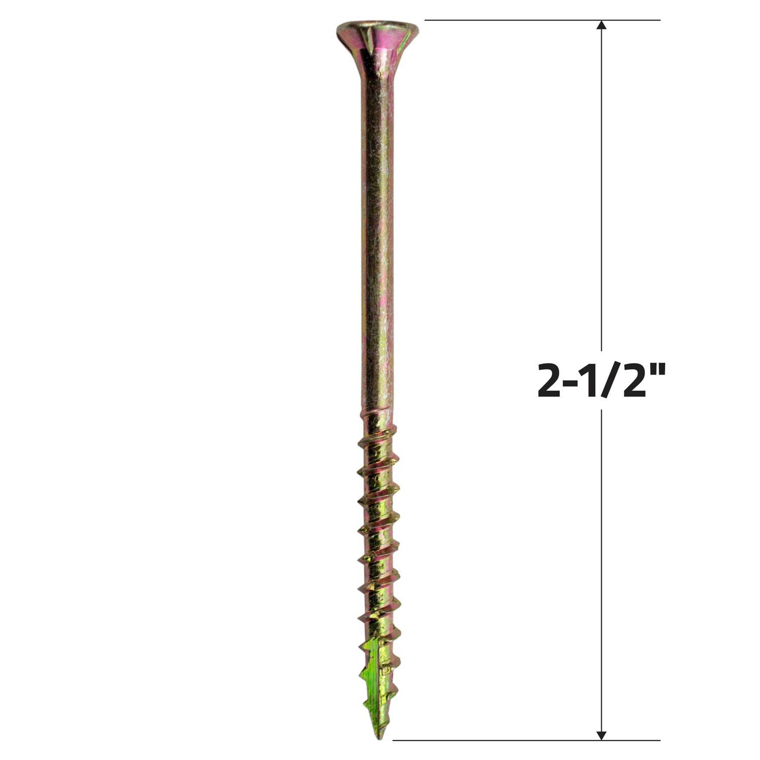 Grip-Rite Screw #9 x 2-1/2 - Cheap Fitting