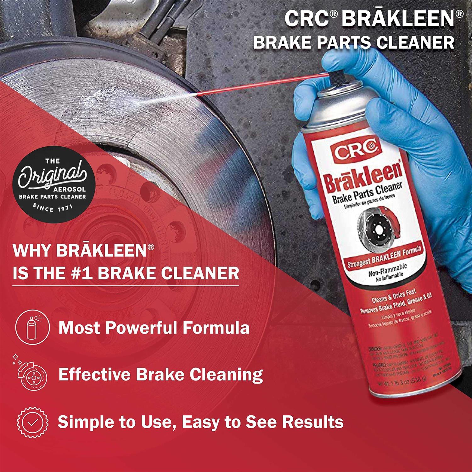 CRC Brakleen Brake Parts Cleaner - Cheap Fitting